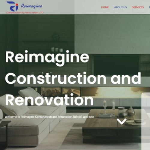 Reimagine Construction and Renovation Web Site